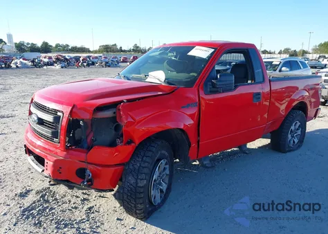 2013 Ford F-150 Stx from USA, damaged, VIN 1FTMF1EM9DFC02730